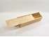 Pine wood box 1 Bottle of cava with sliding lid Ref.DRSW231