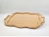 Large wooden tray with waves Ref.MO7314