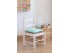 Silla infantil Blanca Sara con asiento de enea Ref.AR13192