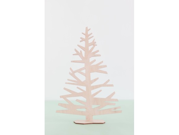 Árbol de Navidad 21cm. recortado Ref.DRZN285