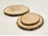 Rodaja de madera natural 100% Ref.MO1223