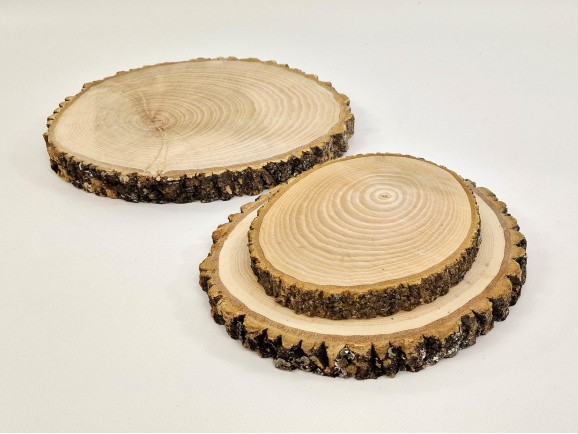 Rodaja de madera natural 100% Ref.MO1223