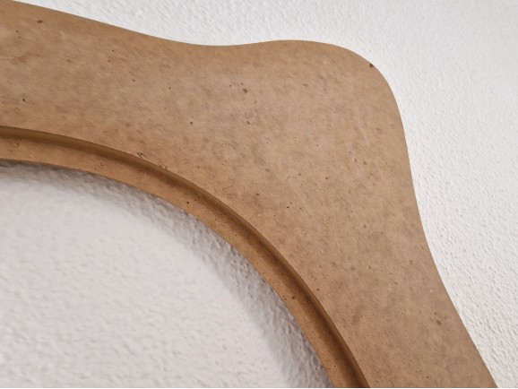 DM frame waves 80x65 cm. for mirror Ref.MO610