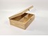 Caja de madera pino 30x23,5x11 cm. c/bis,broche y divisiones Ref.DRPZ290