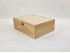 Caja de madera pino 30x23,5x11 cm. c/bis,broche y divisiones Ref.DRPZ290