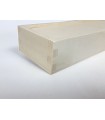 Wooden box 26x8x4 cm. Tongue and groove with sliding cover Ref.P1028M
