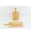 Wooden chopping board with handle 3 sizes Ref.AR01374