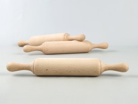 Wooden rolling pin 27 cm. Ref.MO1990