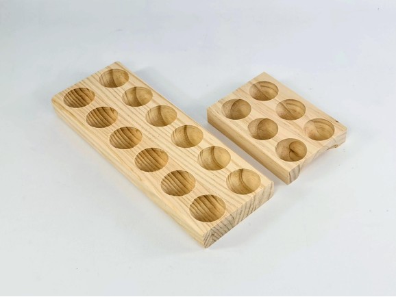 Wooden egg cup 2 sizes Ref.AT8000