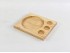 Wooden board for 3 sauces Ref.AT37003