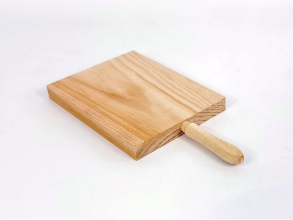 Tabla de madera rectangular c/mango Ref.AT31520