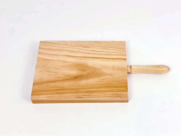 Tabla de madera rectangular c/mango Ref.AT31520
