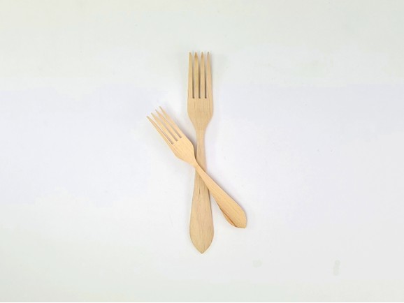 Wooden fork 2 sizes Ref.1104