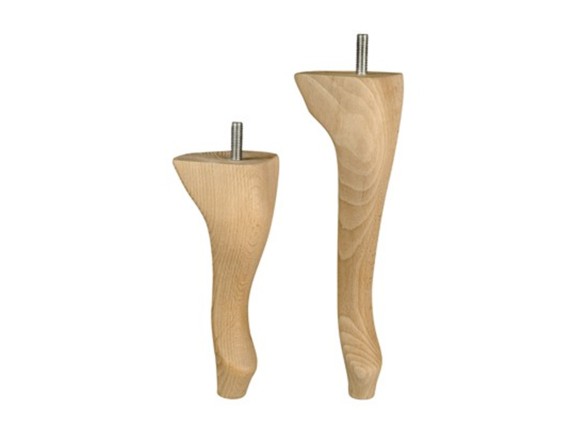 Pata de madera Chippendale pequeña 3 medidas Ref.ST251