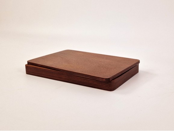Varnished photo box with magnets 2 sizes Ref.PCF5V