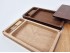 Varnished wooden photo box with magnets, 2 sizes. Ref. PCF5V