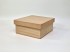 Caja de madera 21,5x21,5x10 cm. c/tapa Ref.PC20OK