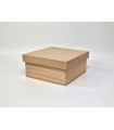 Wooden box 20x20x10 cm. without cover Ref.PC20OK