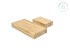 Pine bases 2 sizes, thickness 3 cm. Ref.MS1N83