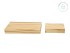 Pine bases 2 sizes, thickness 3 cm. Ref.MS1N83