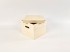 Square wooden box 20x20x16 cm. with handles and lid Ref.AW24911