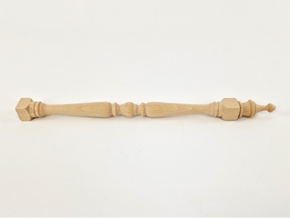 Turned baluster with finial L34 cm. Ref.237