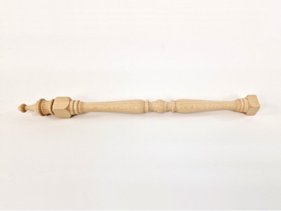 Balaustre torneado con remate L34 cm. Ref.237