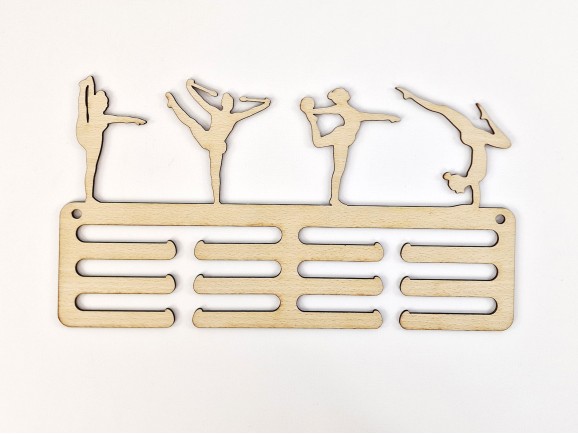 Wooden medal stand Ref.MO4634