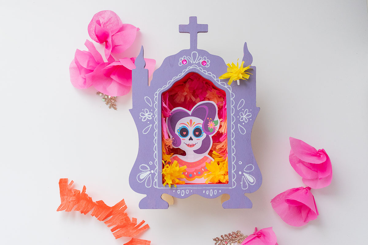 DIY Halloween: Mini altar para el Día de Muertos