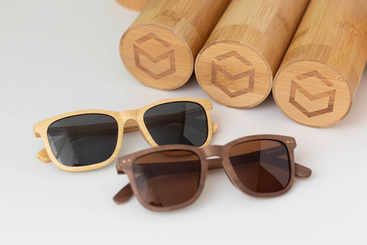Gafas de sol de madera para este verano