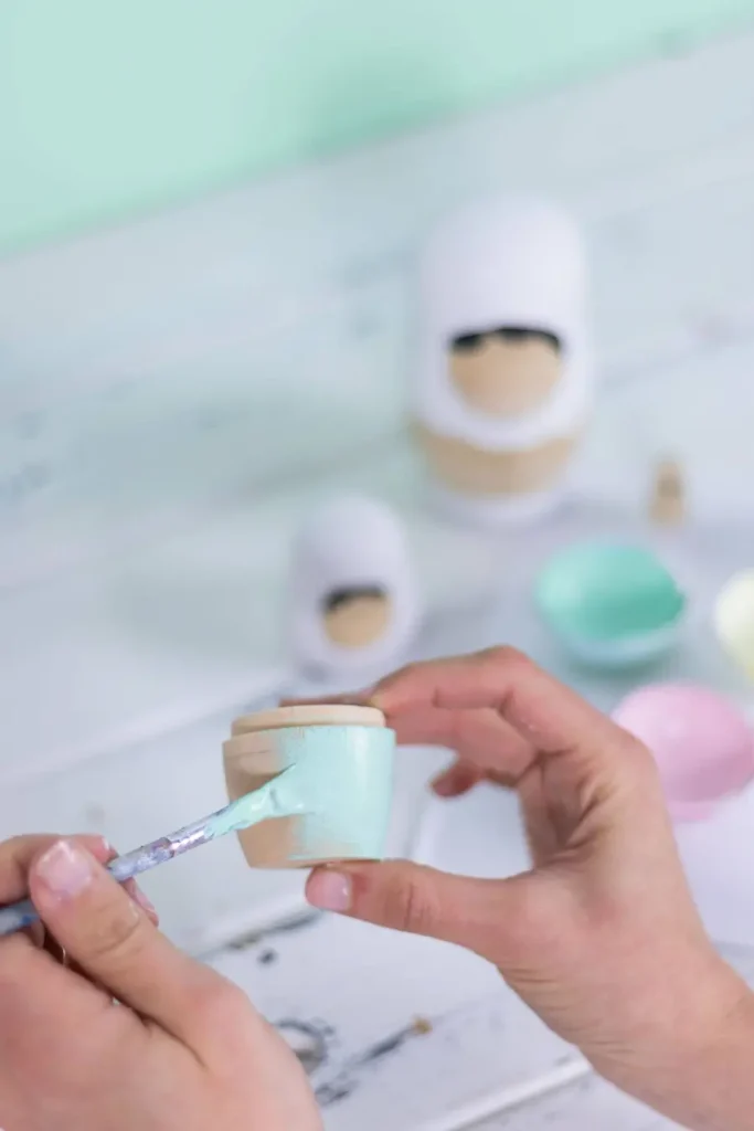 Combina colores diferentes, ¡el verde menta queda genial!