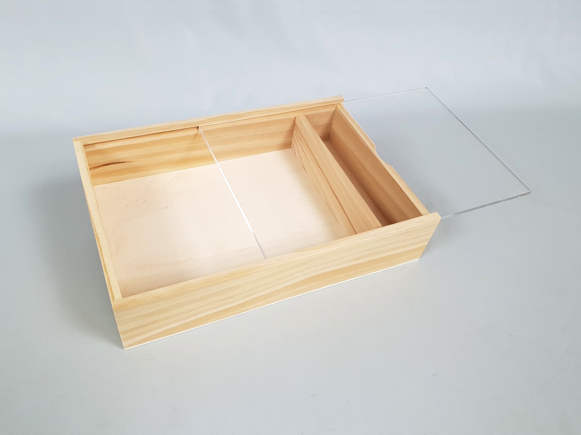 Box for photographers with Methacrylate Lid Ref.P1454DM