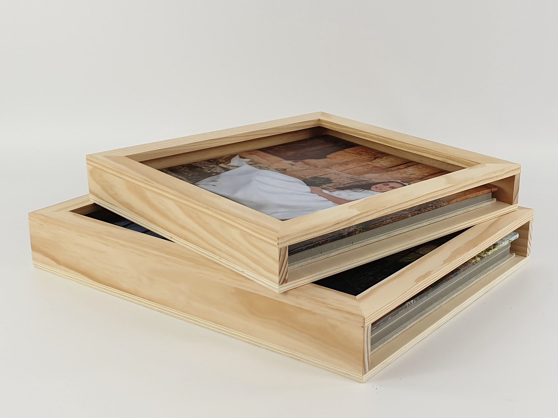 Natural Frame Box for Album Ref.P1454CAN