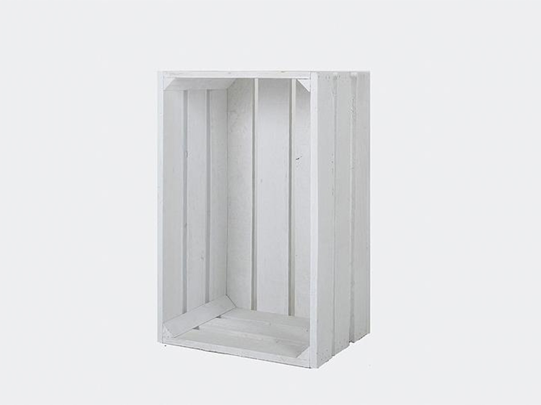 White Fruit Box 50x30x25 cm. Ref.D2017